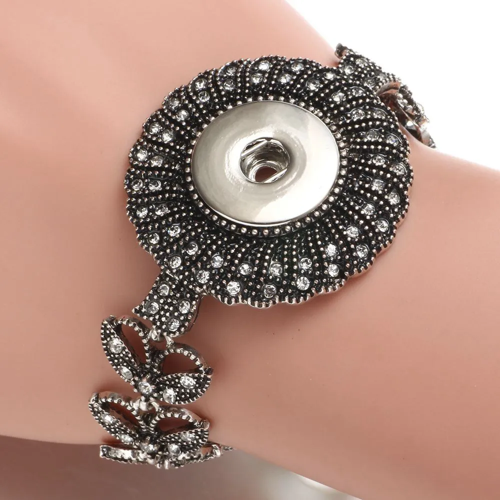 2017 новые бабочки Стразы Подвески кнопки для браслета браслет 18-20 мм подходят 18