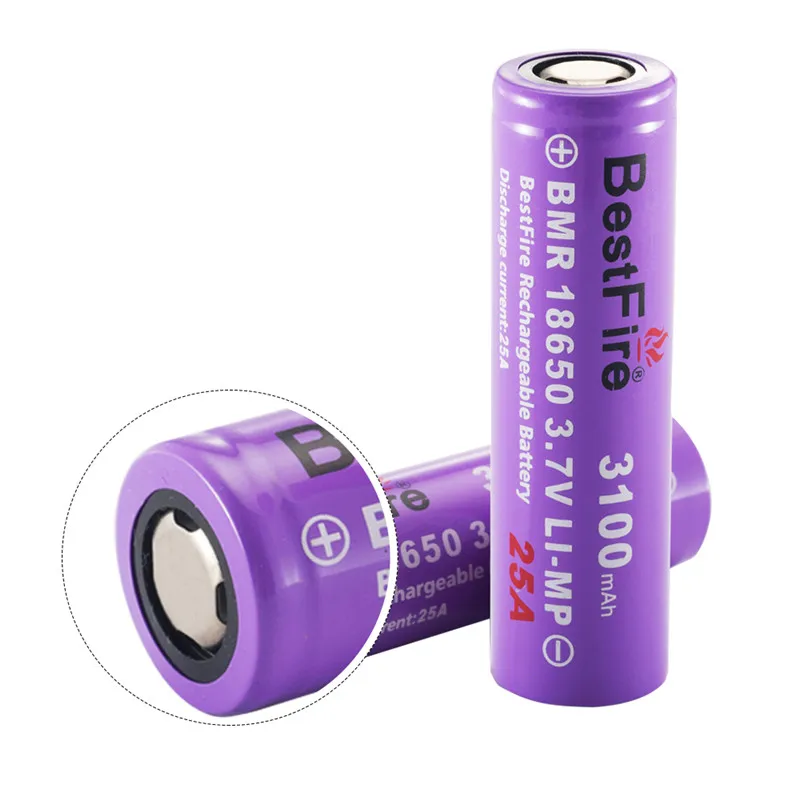 18650 литий ионная аккумуляторная батарея 3 7 V 25A 3100mAh для Eleaf iStick Pico N007|18650 battery|rechargeable