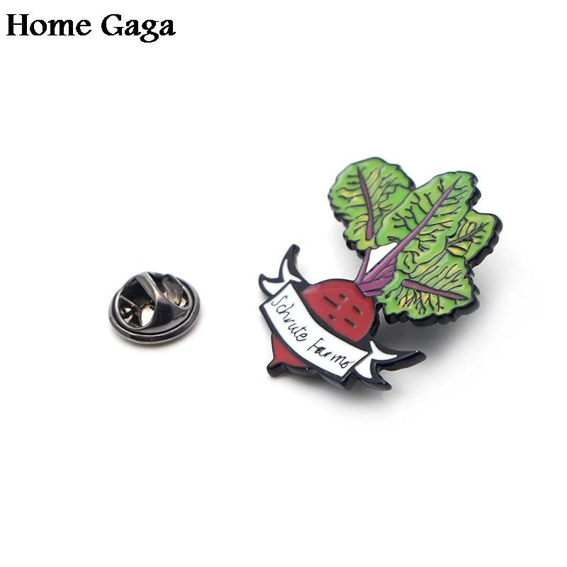 Homegaga Офис Дуайт Шрут ферма цинк эмаль булавки медаль para рюкзак рубашка одежда сумка броши значки для мужчин и женщин D1809