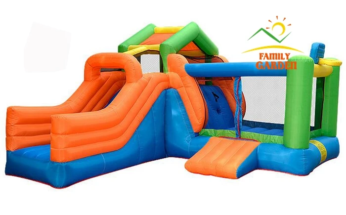 Надувная горка для скалолазания надувная с Баскетбольным - Цена: 52 901,74 руб.