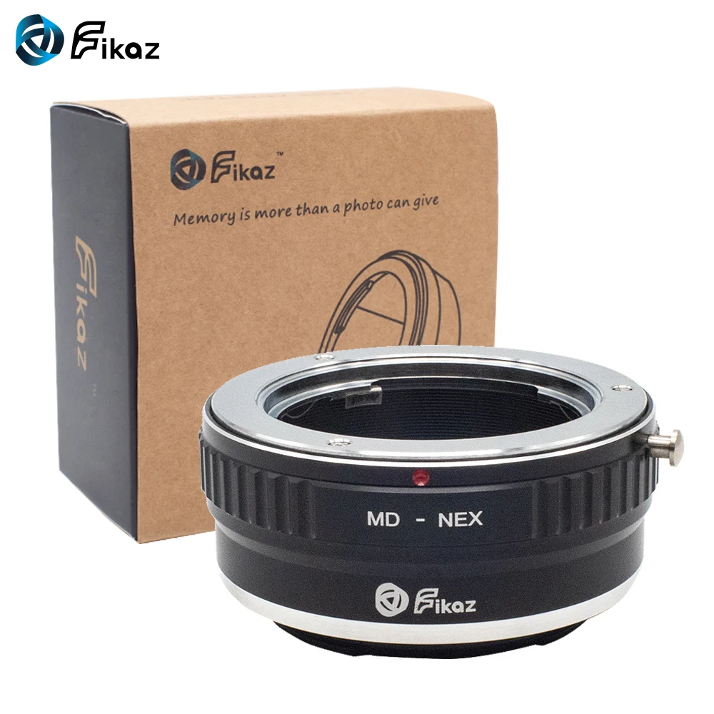Кольцо адаптера объектива Fikaz для Minolta MD MC к корпусу камеры Sony NEX E-mount MD-NEX 6 5R 5n VG30 VG40