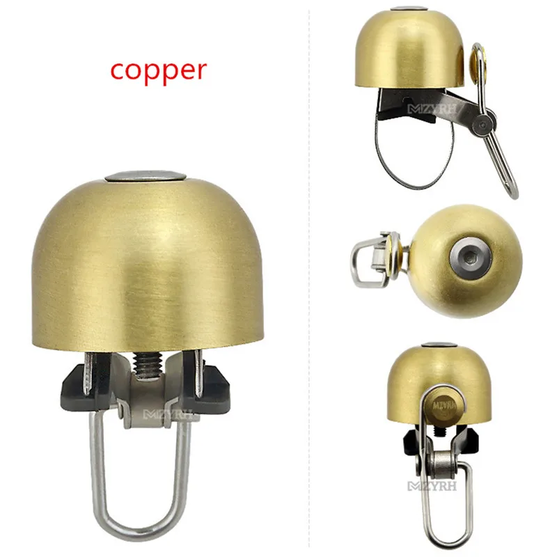 4 цветный велосипедный мини звонок для горного и дорожного велосипеда складной