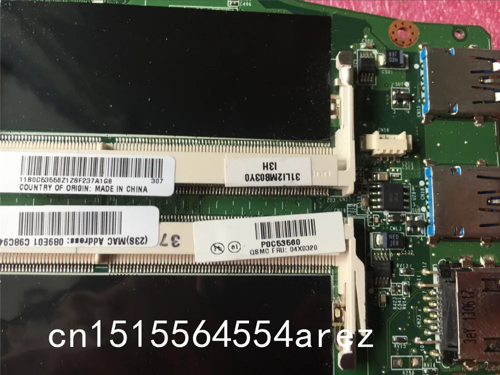 

Original laptop Lenovo THINKPAD X131E CHROMEBOOK motherboard mainboard 1007U,TPM FRU 04X0320