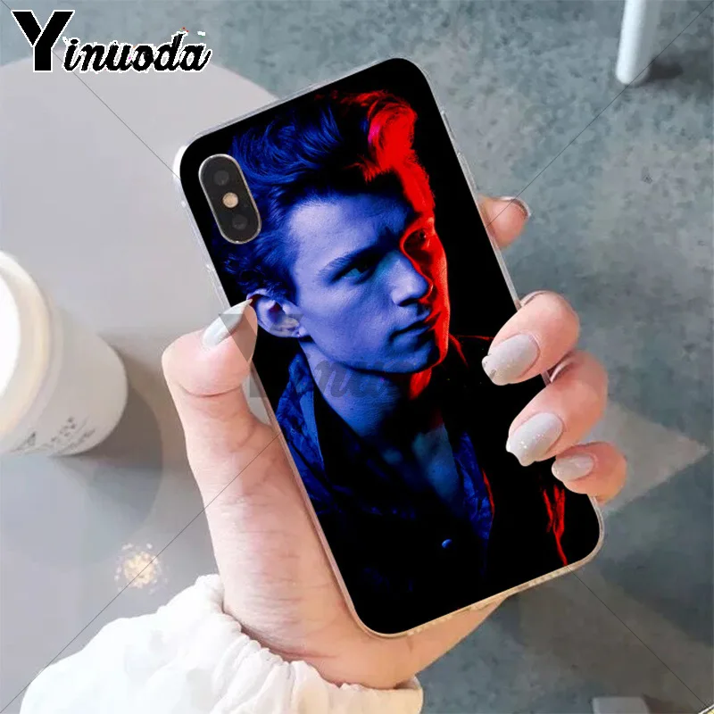 11pro MAX том Холланд мягкий чехол для телефона Apple iPhone 8 7 6 6S Plus X XS 5 5S SE XR | Мобильные