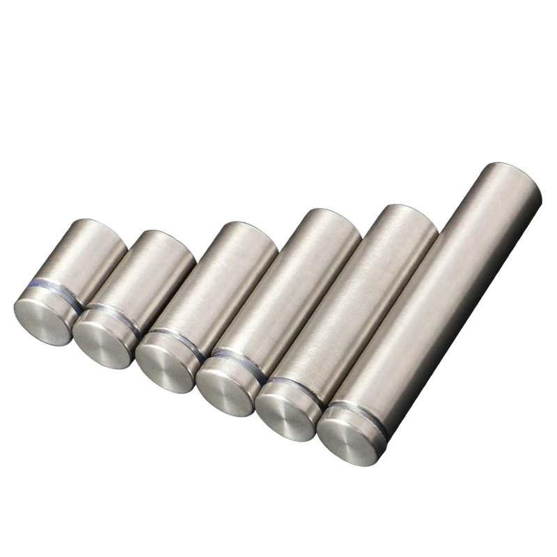 10 шт. стеклянные крепежные элементы 19 мм из нержавеющей стали акриловые