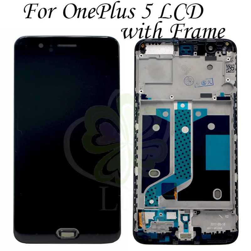 Oneplus 5 ЖК-дисплей сенсорный экран дигитайзер Премиум сборка Замена для One Plus Five