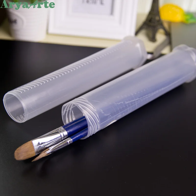 Пластиковый футляр для хранения щеток и карандашей|pen holder|brush pen holderplastic pencil holder |