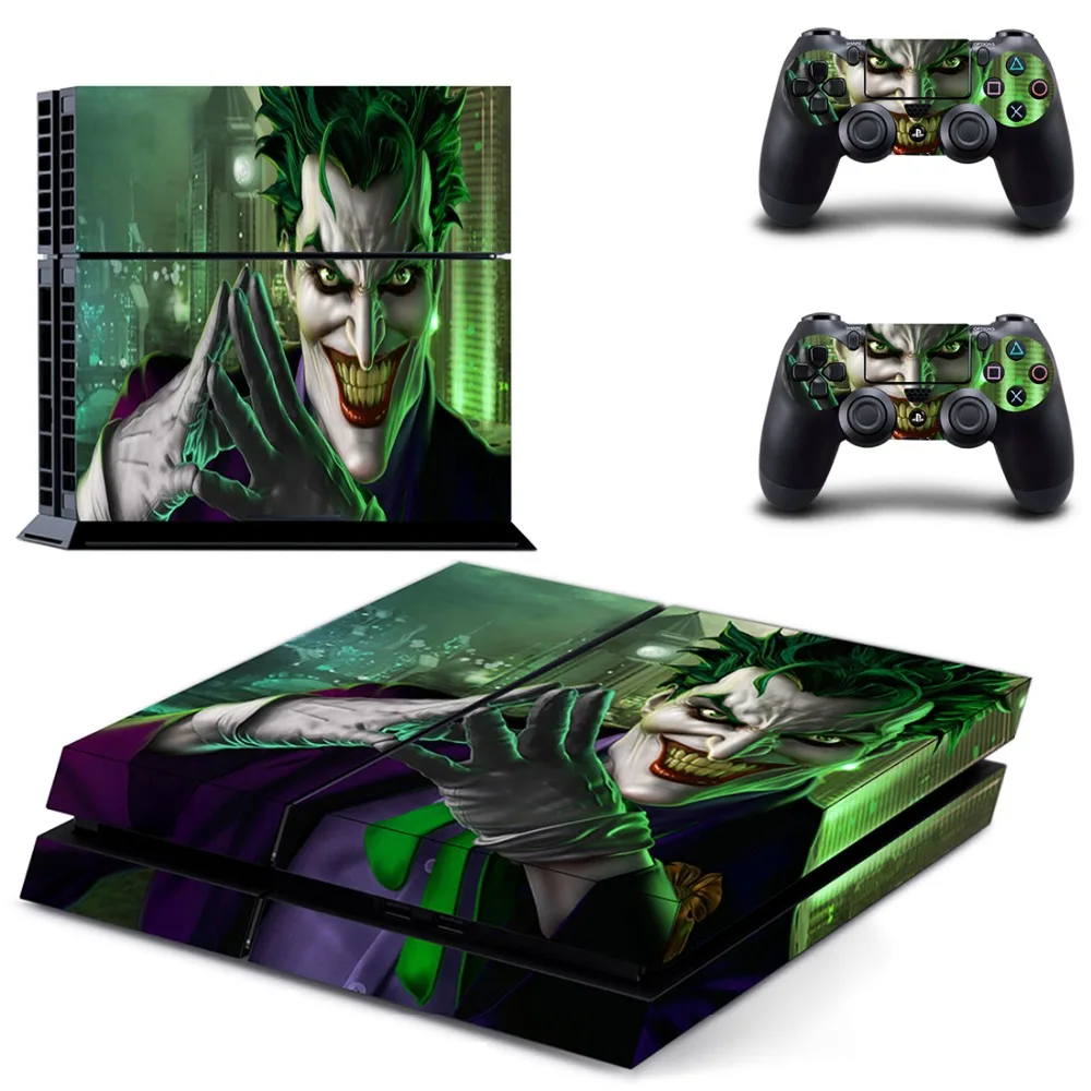 DC Бэтмен и Джокер Флим PS4 наклейка на кожу Виниловая для Sony Playstation 4 консоль 2