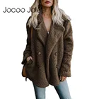 Пальто женское из искусственного меха, Осень-зима, 2021