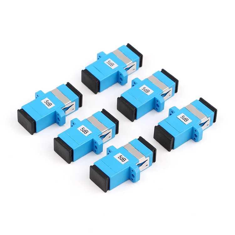 Волоконный соединитель 5dB фланец аттенюатор SC головка фиксисветильник адаптер