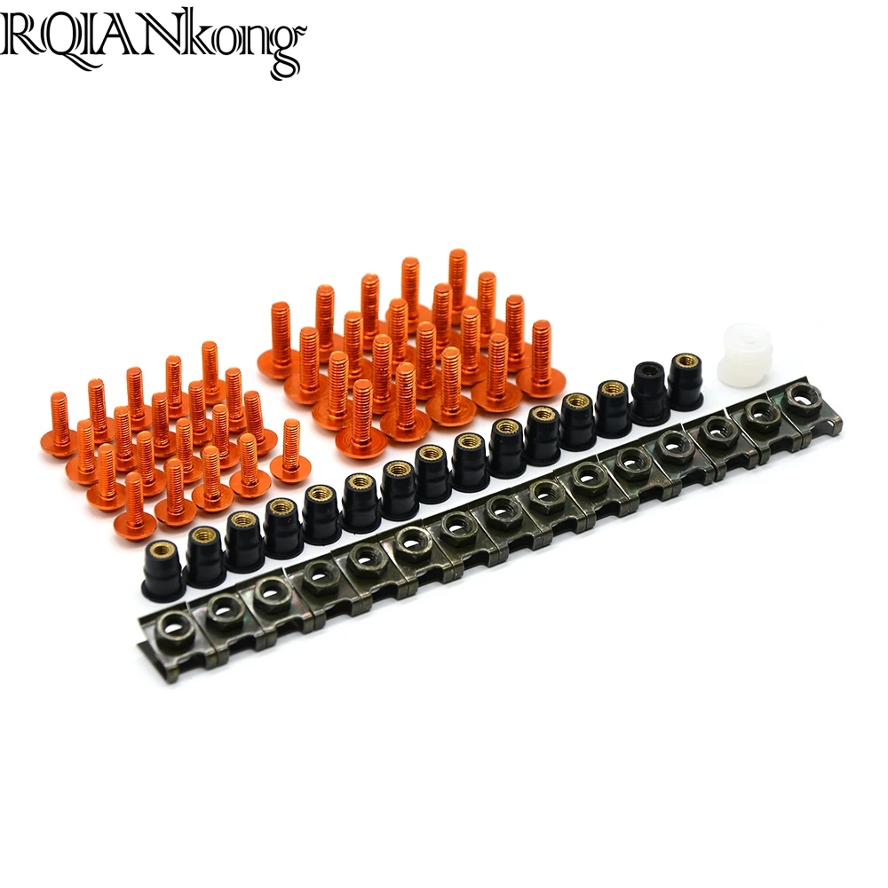 40 шт. аксессуары для мотоциклов винты обтекатели ветрового стекла Kawasaki Z750 Z750R Z750S R