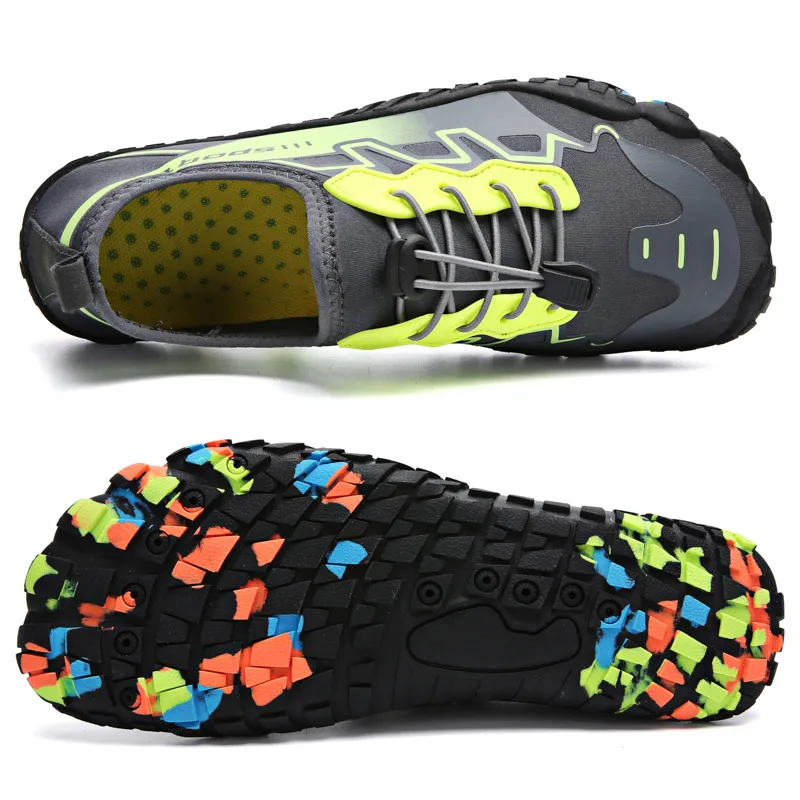 YITU/мужские летние дышащие пляжные тапочки обувь для верховой езды акваобувь