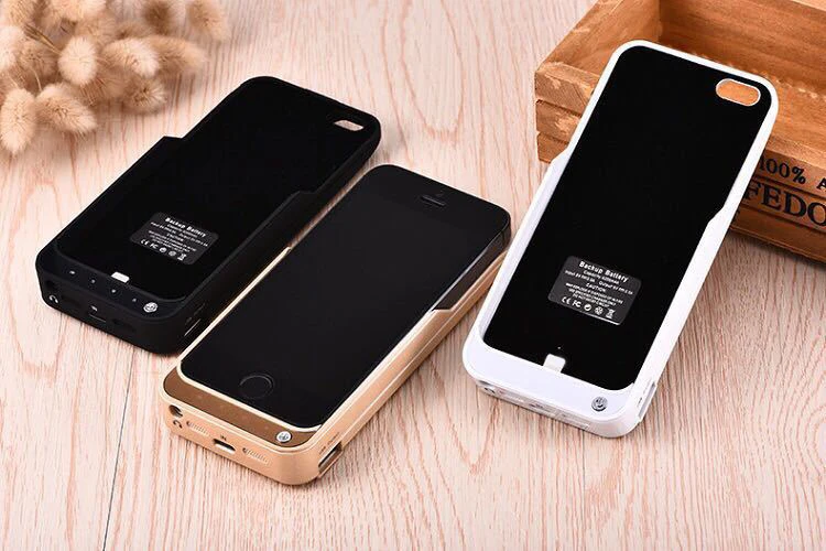 

4200mAH Larger Capacity Portable External Phone Battery Case For iPhone 5 SE 5S Phone Power Bank backup Charger Case