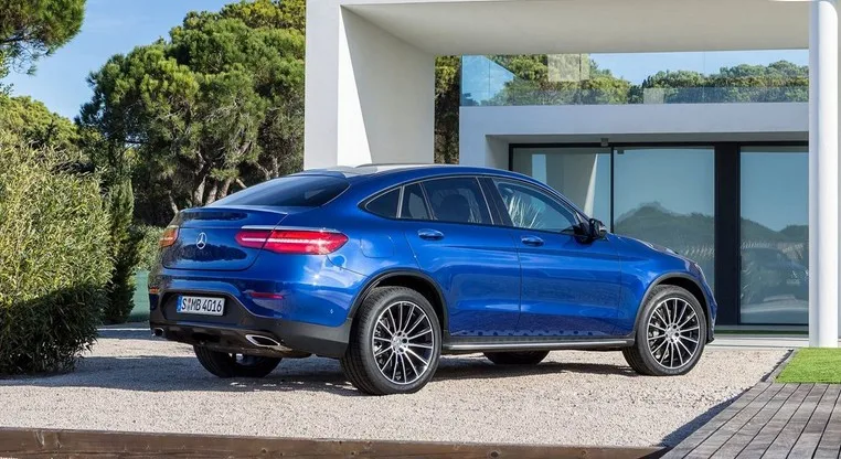 Авто багажник на крышу для Mercedes Benz GLC COUPE GLC200 GLC300 AMG 2017 высокое качество