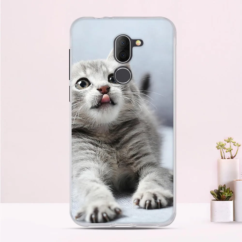 Чехол для Alcatel 3X 3 X силиконовый чехол из ТПУ телефона 5 7 дюйма 3x 5058Y 5058i с рисунком