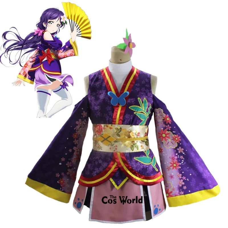 Костюмы для косплея аниме Love Live Kaguya No Shiro De Odoritai Angelic Angel Tojo Nozomi