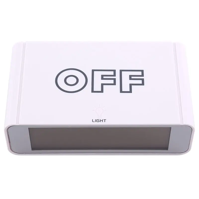 Умные цифровые мини-часы с будильником настольные часы электронные датчиком