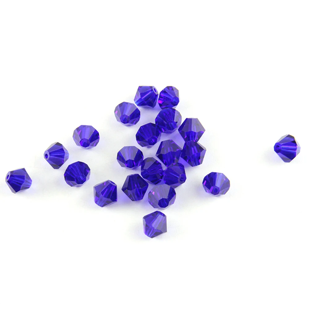 8 мм 1440 шт темно-синий цвет дешевое стекло Bicone Beads большие бусины для свадебного