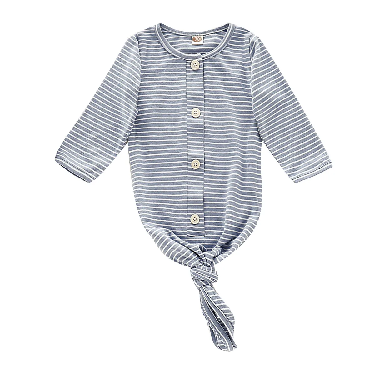 Emmababy Newborn Infant Toddler Kids Baby Boy Girl Sleep Clothes Sleeping Bag Striped Child Sleepwear Cotton Comfort | Детская одежда и
