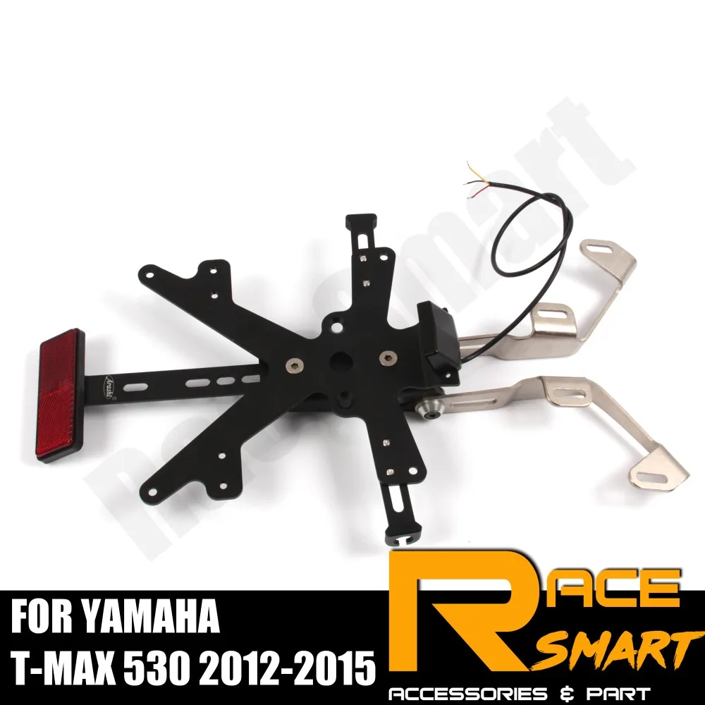 Рамка номерного знака для Yamaha T MAX 530 2012 2013 2014 2015 держатель крыла кронштейн