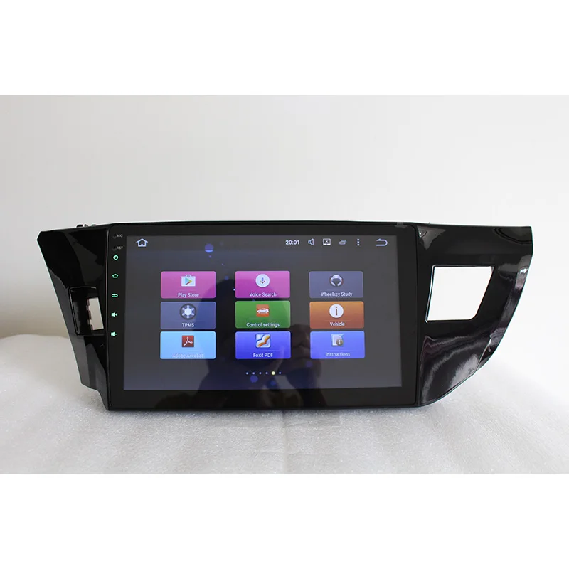 Aoluoya IPS 4 ГБ ОЗУ Восьмиядерный Android 8 0 автомобильное радио DVD GPS навигация для Toyota