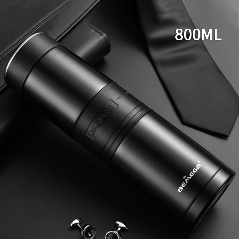 

800ml Double Wall Stainless Steel Vacuum Flask Car Thermo Travel mug portable thermoses portable drinkware coffee tea Thermocup