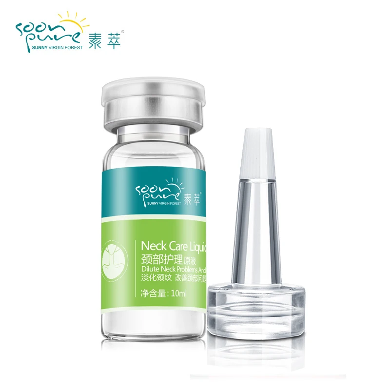 SOONPURE Выпариваемый раствор для уход за кожей шеи|Сыворотка| |