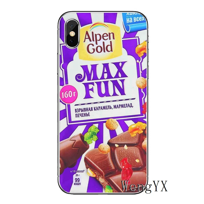 Аленка бар с изображением шоколада wonka alpen gold для LG G5 G6 G7 Q6 Q7 Q8 Q9 V30 X Мощность 2 3 Nokia 6, 7, 8, 9, для OnePlus 3t 5T 6T мягкий чехол