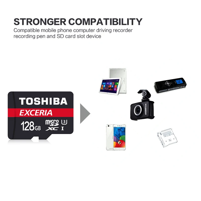 Карта памяти TOSHIBA 128 ГБ 64 256 SDXC Max UP 100 МБ/с./с Micro SD 32 16 U1 класс 10 официальная