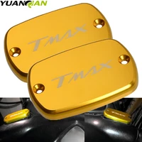 for tmax cnc motorcycle front brake fluid reservoir tank cap cover for yamaha tmax 500 2008 2011 tmax 530 2012 2018 tmax 530 500