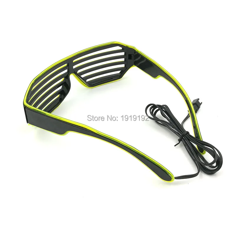 Cool El Glasses Party Toys Neon LED Show For All kinds of Parties &amp Halloween Birthday With DC-3V Sound Active Inverter | Дом и сад