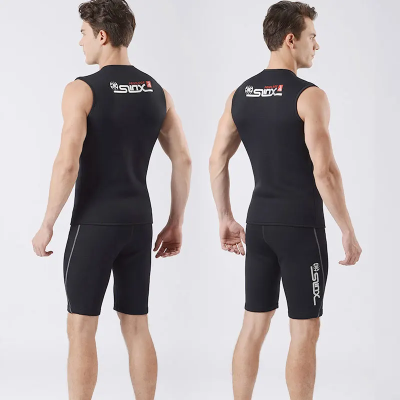 Гидрокостюмы женские Премиум неопрен 3 мм жилет на молнии Топ Дайвинг костюмы для