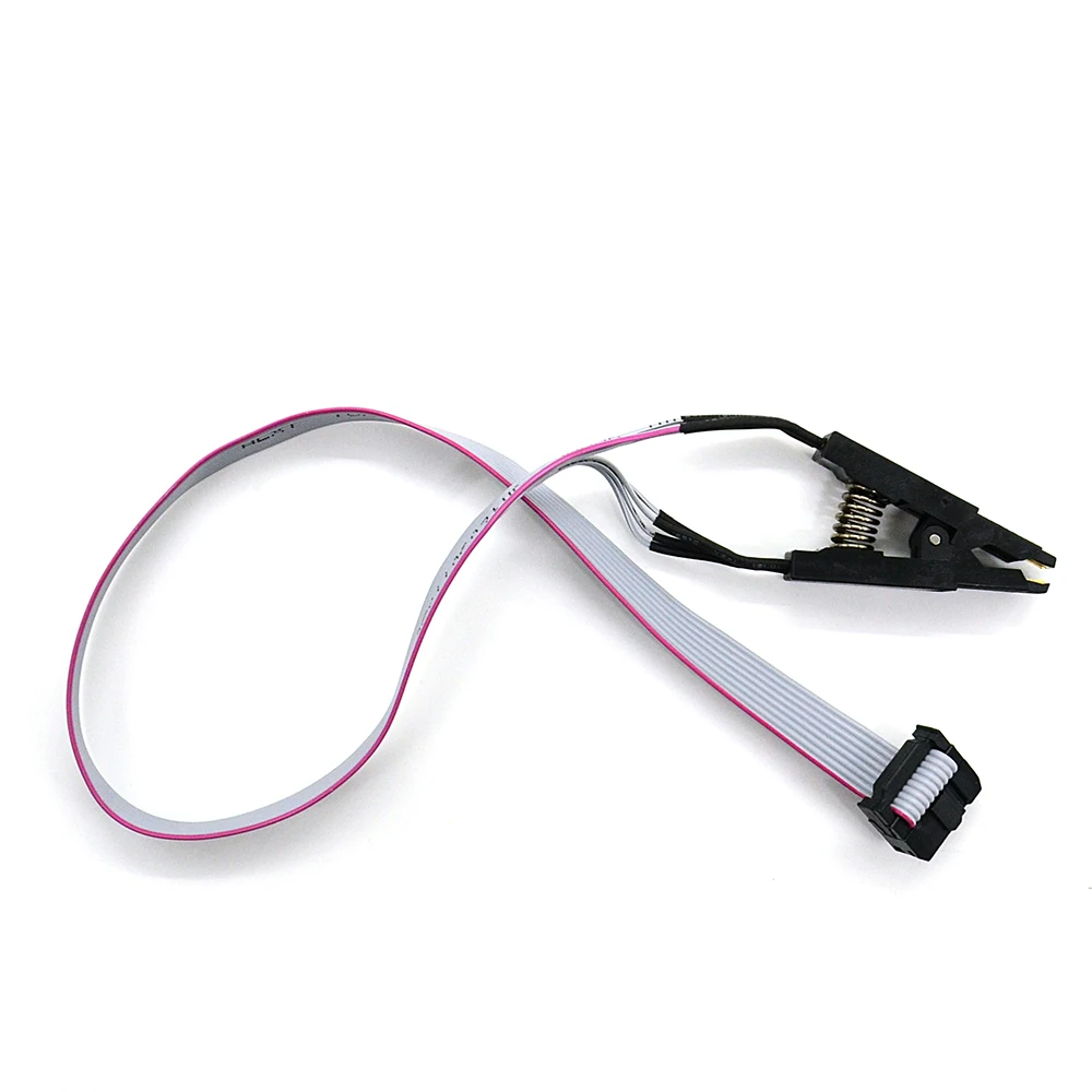 SOIC8 SOP8 флэш чип формата DIP8 Зажим для проверки ИС разъем Adpter BIOS 24 25 93 USB программатор