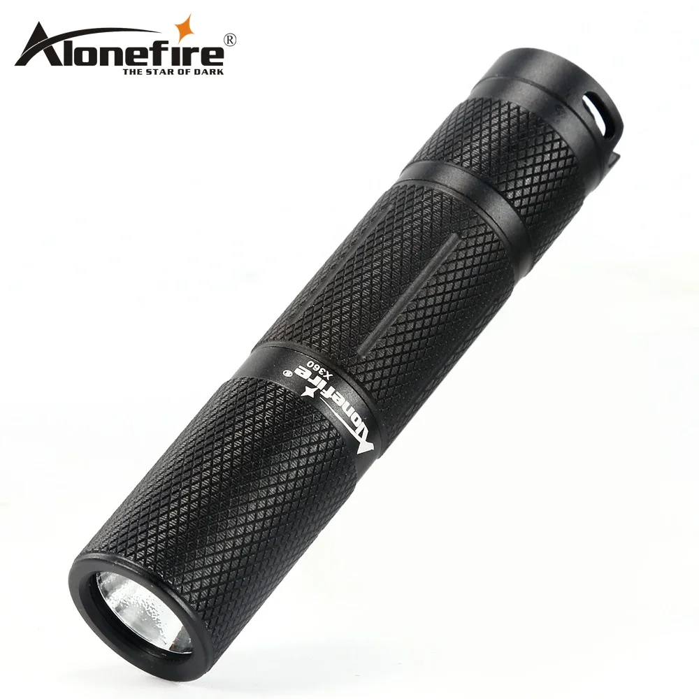 AloneFire X360 Водонепроницаемый CREE XP-G2 светодиодный врачей перо свет мини 5 режимов уличный фонарик Портативный AA батарея для кемпинга