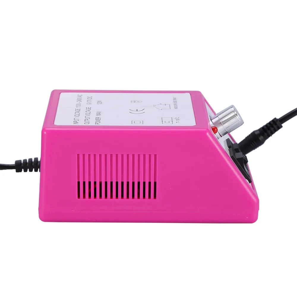 110 V-240 V 12W Профессиональный электрический полировальный станок для маникюра, педикюра, шлифовальный станок, сверлильный набор-вилка США