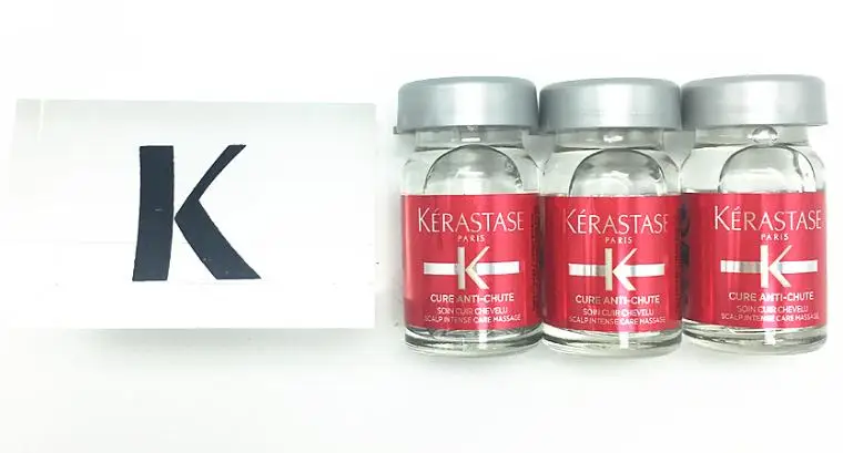 Kerastase от выпадения волос/Уход за волосами/перхоти волос/анти-белые волосы/эссенция 6 мл X 3 бутылки - Цвет: Бургундия