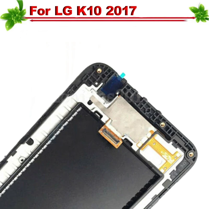 Для LG K10 2017 ЖК-дисплей M250 M250N M250E с рамкой сенсорный экран дигитайзер сборка для |