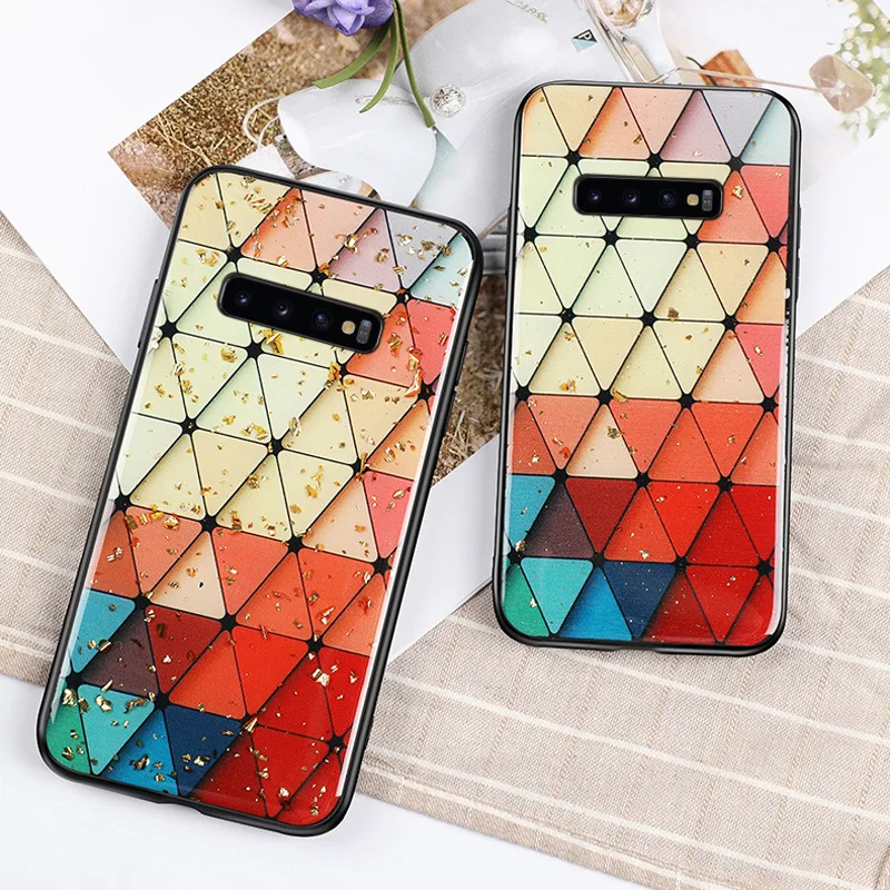 Блестящий чехол для Samsung Galaxy S8 S9 S10 J4 J6 Plus 2018 S10e A10 A20 A30 A40 A50 A60 A70 M10 M20 M30 J3 J5 J7 2017| |