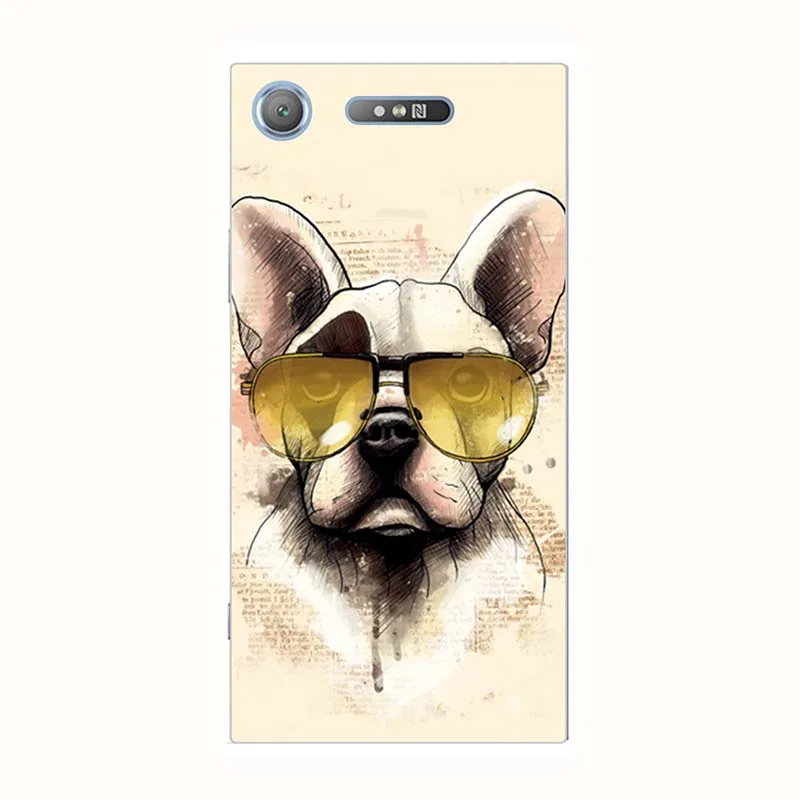 A23 Чехол для телефона s для sony Xperia XZ1 G8342 XZ1 Dual F8342/XZ1 Compact G8441/XZ1 Mini чехол Prine Coque Мягкий силиконовый чехол из ТПУ - Цвет: A23