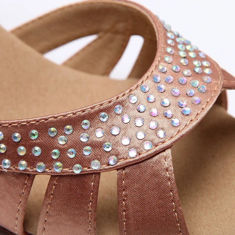 Женские туфли для латиноамериканских танцев обувь на высоком каблуке взрослых с