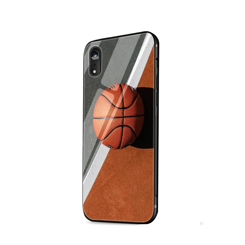 Баскетбольное стекло Desxz чехол для iPhone 5 5S SE 6 6s 7 8 Plus X XR XS Max |
