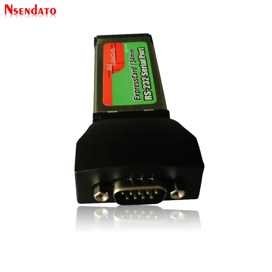 Express Card ExpressCard 34 мм до RS232 RS 232 DB9 серийный Порты и разъёмы карты расширения адаптер