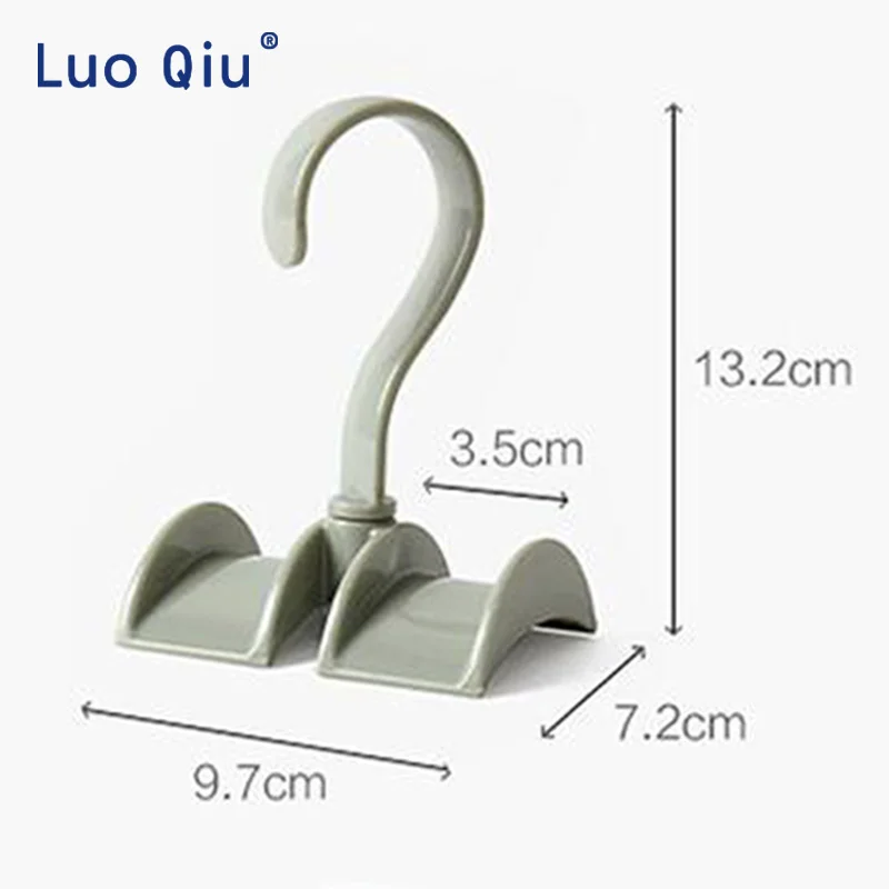 

Hanger nail-free hooks for cabinets with creative bags and hangers