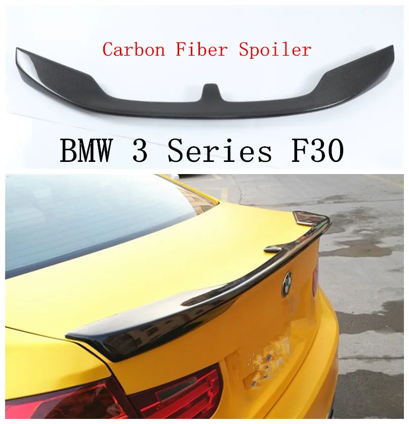 Автомобильный спойлер из углеродного волокна для BMW 3 серии F30 318 320 325 330 335 2013-2018
