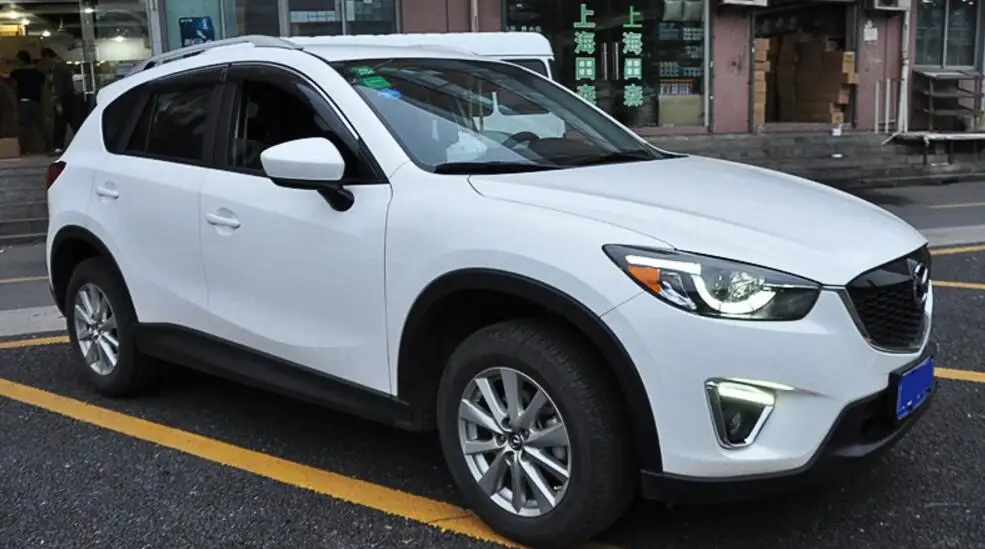 Автомобильный бампер налобный фонарь mazda CX 5 головные фары y светодиодный ные ДХО