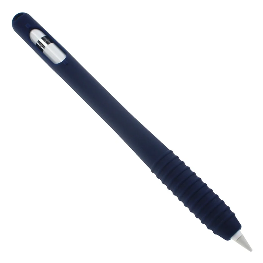 Цветной мягкий силиконовый совместимый для Apple Pencil чехол совместимый для iPad Tablet стилус длинный защитный чехол