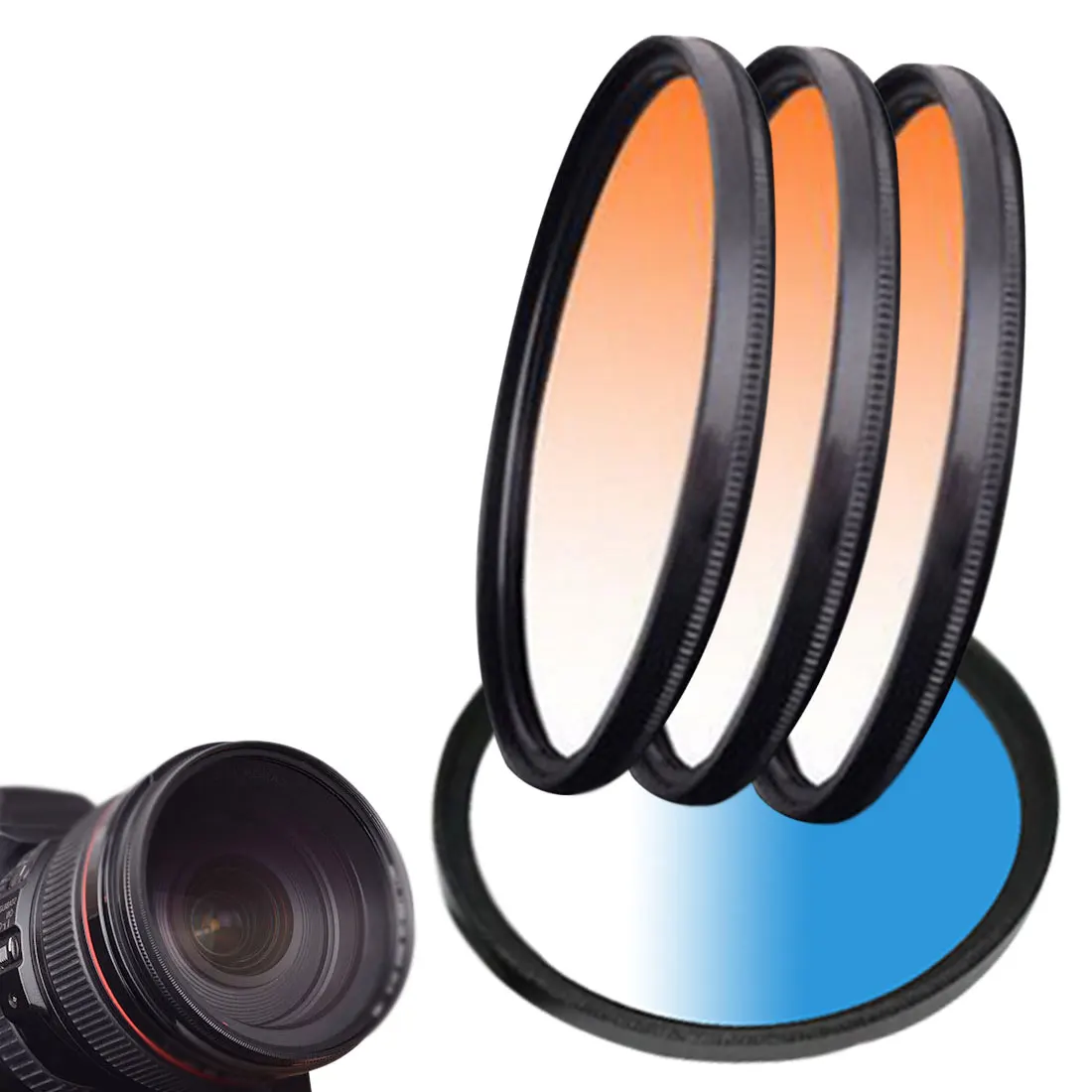Градиентный Круглый фильтр для объектива камеры Nikon Cannon Sony Pentax 49 мм 52 55 58 62 67 72 |