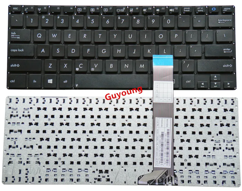 США английская клавиатура ноутбука для ASUS K45 X450 X450V X450VB X450VC X450C X450E|Клавиатуры| |