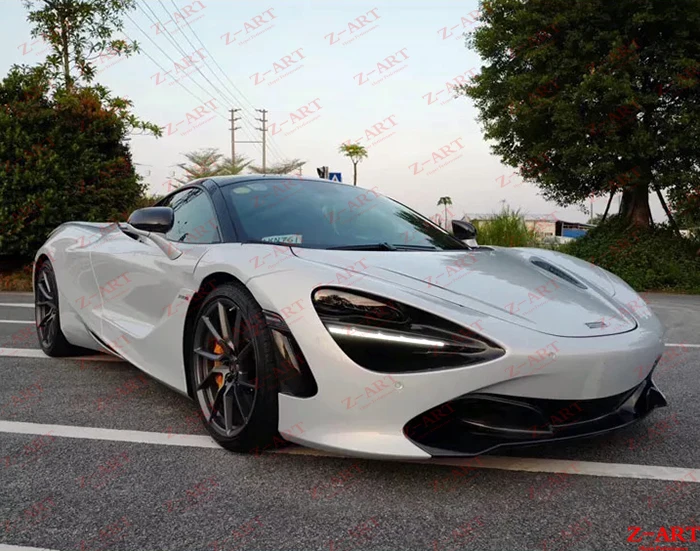 OEM передний спойлер из углеродного волокна для Mclaren 720S передняя губа сухого