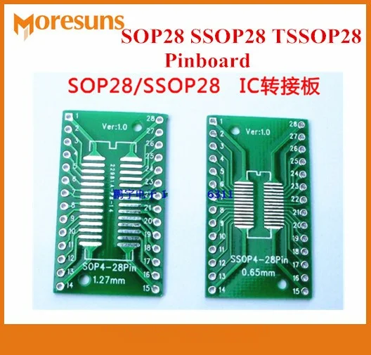 Быстрая бесплатная доставка 20 шт./лот 3*35 5 мм SOP28 pinboard S поворотный DIP28 TSSOP28 SMD для DIP 0